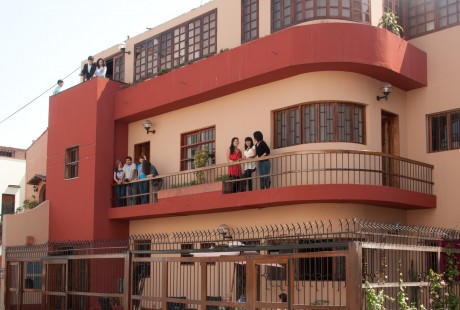 exterior spanish school in Lima, Peru